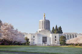 Contractor License Bonds in Oregon - State Capital Building Olympia, Oregon